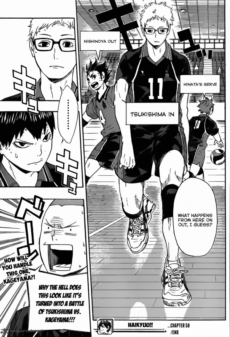 Haikyu Chapter 58 Page 18