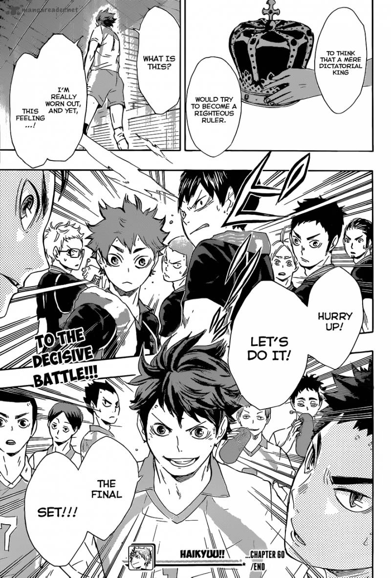 Haikyu Chapter 60 Page 19