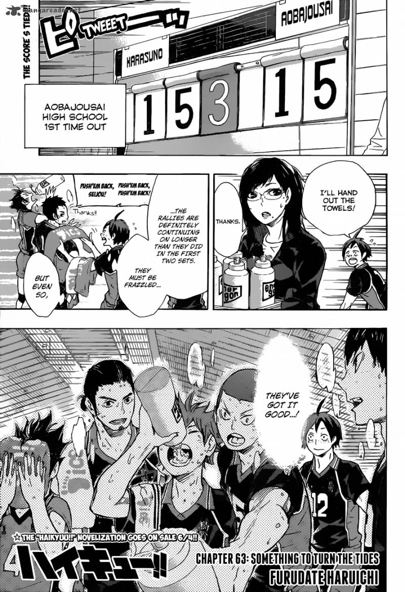 Haikyu Chapter 63 Page 2