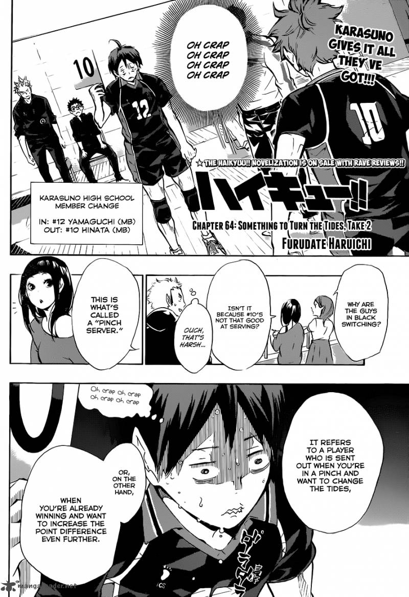 Haikyu Chapter 64 Page 3