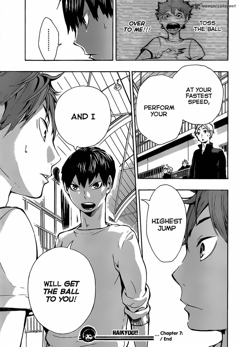 Haikyu Chapter 7 Page 21