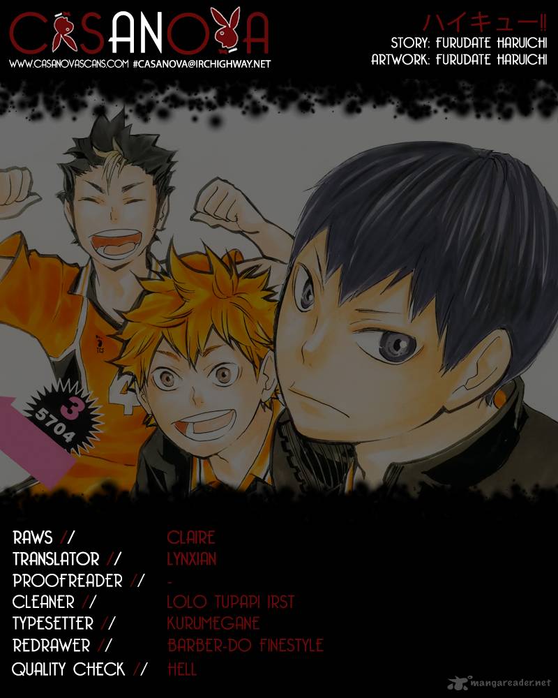 Haikyu Chapter 75 Page 1