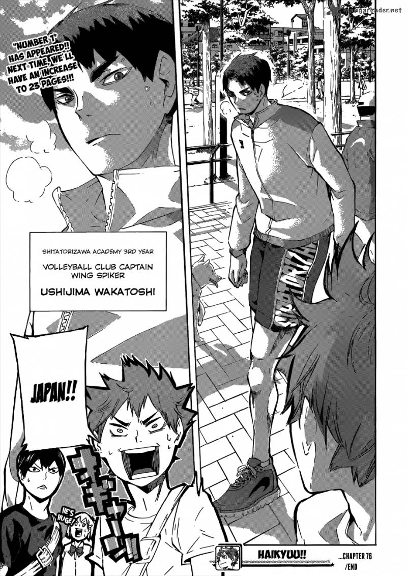 Haikyu Chapter 76 Page 18