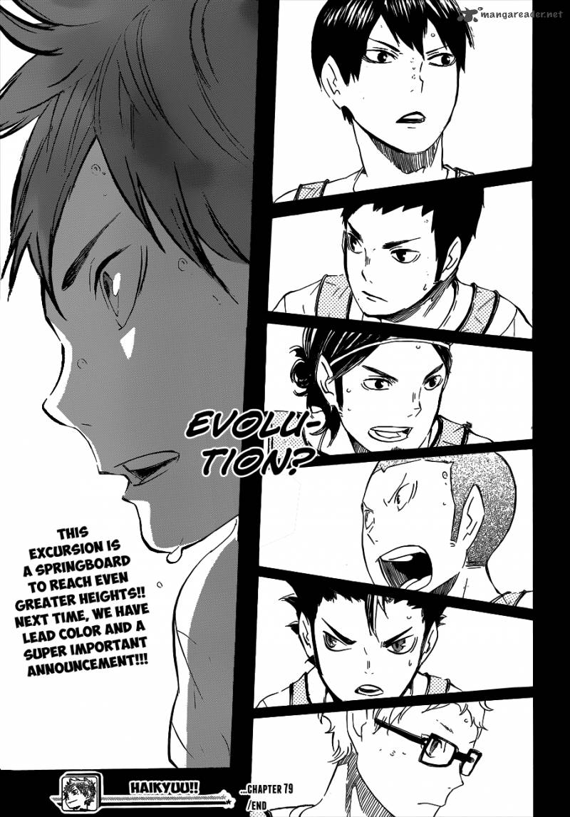 Haikyu Chapter 79 Page 19