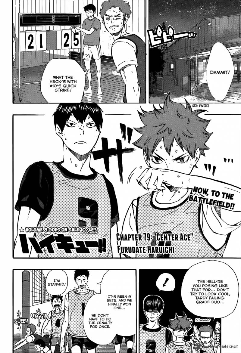 Haikyu Chapter 79 Page 3