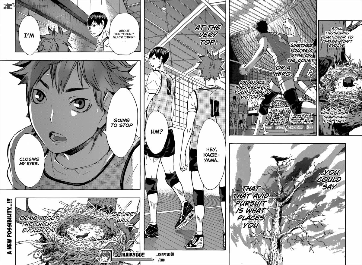 Haikyu Chapter 80 Page 20