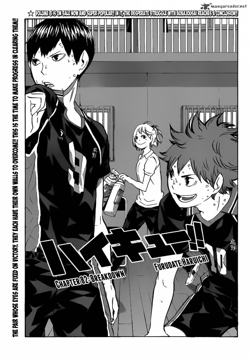 Haikyu Chapter 82 Page 2