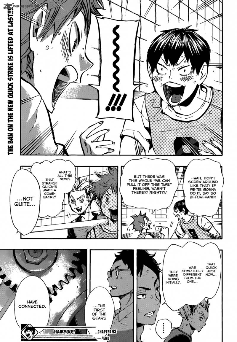 Haikyu Chapter 93 Page 20