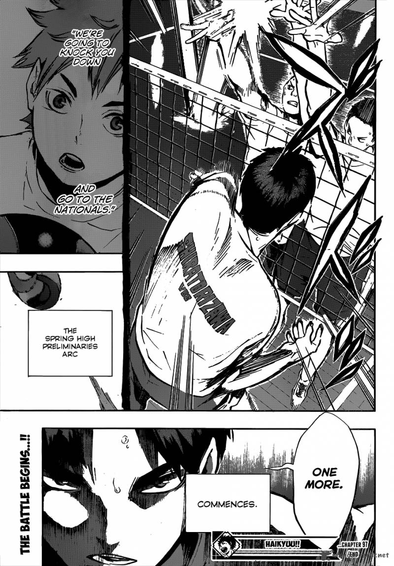 Haikyu Chapter 97 Page 19