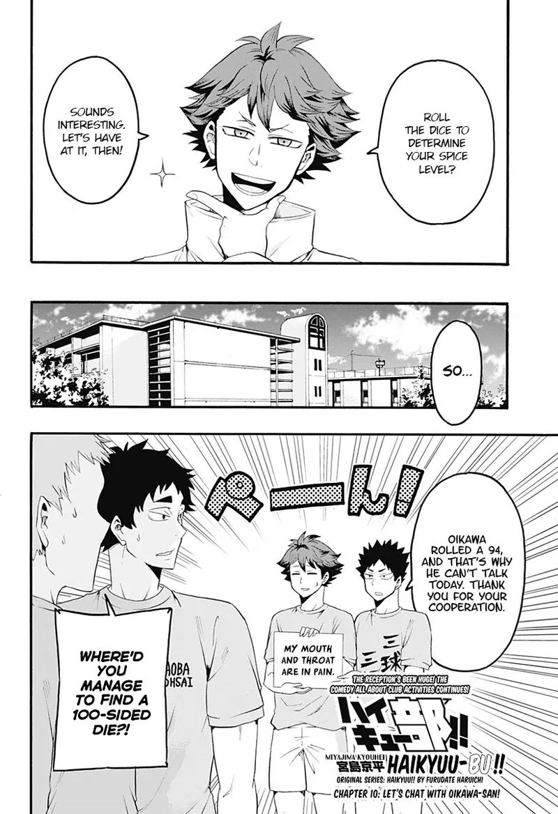 Haikyuu Bu Chapter 10 Page 2