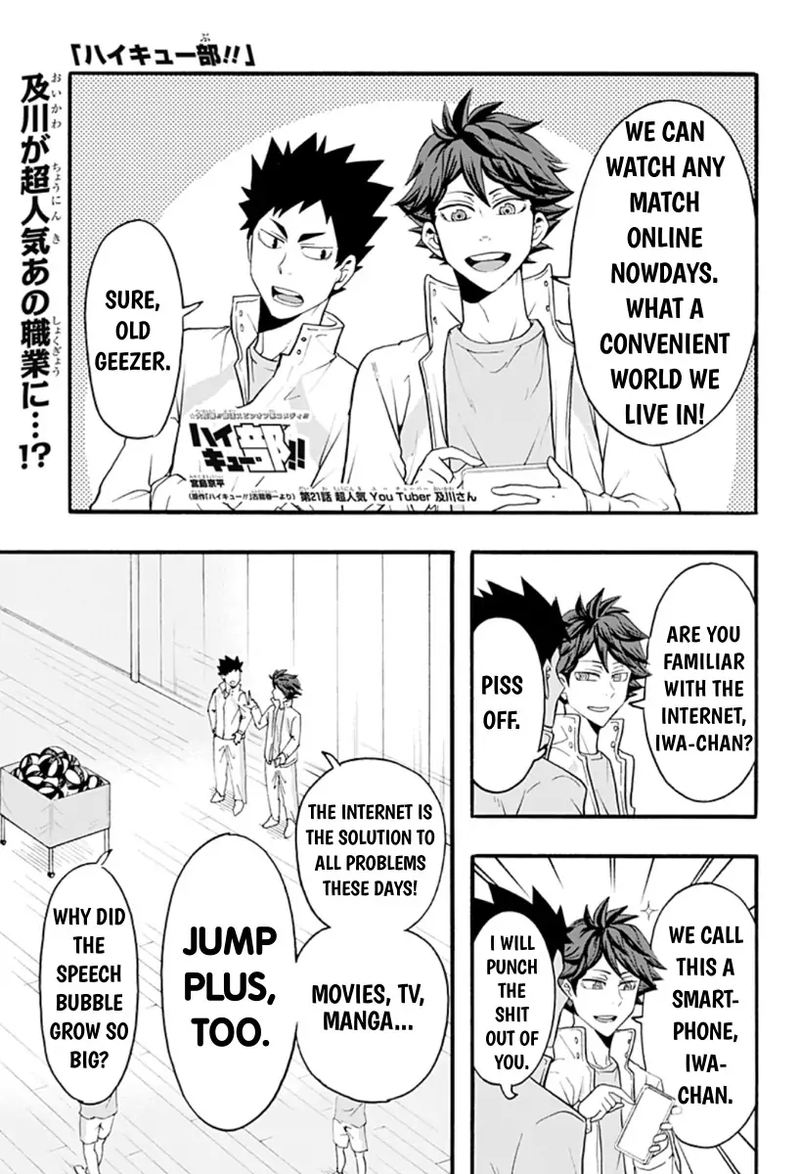 Haikyuu Bu Chapter 21 Page 1