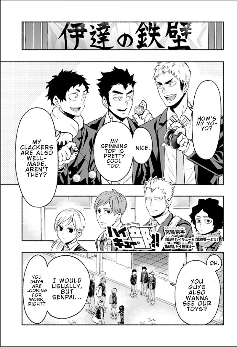 Haikyuu Bu Chapter 84 Page 1