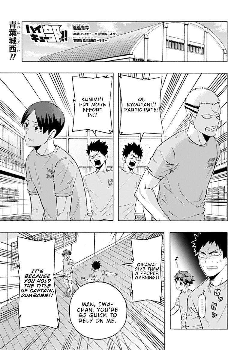 Haikyuu Bu Chapter 87 Page 1