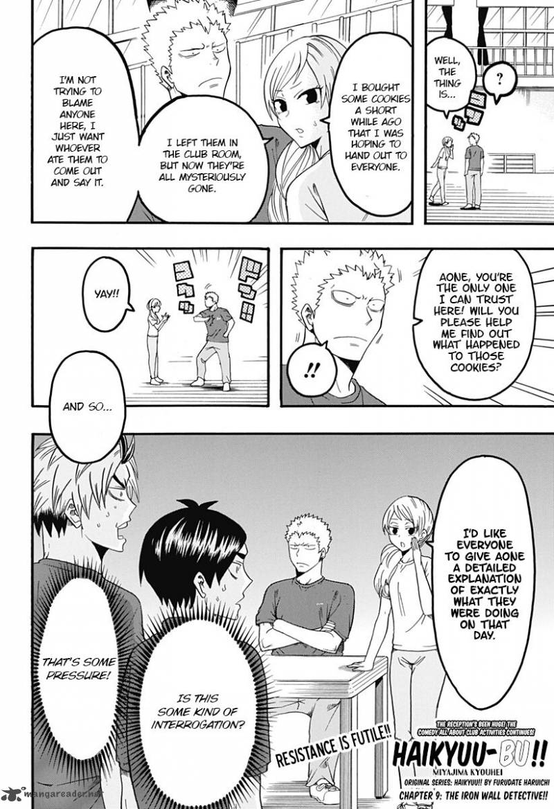 Haikyuu Bu Chapter 9 Page 2