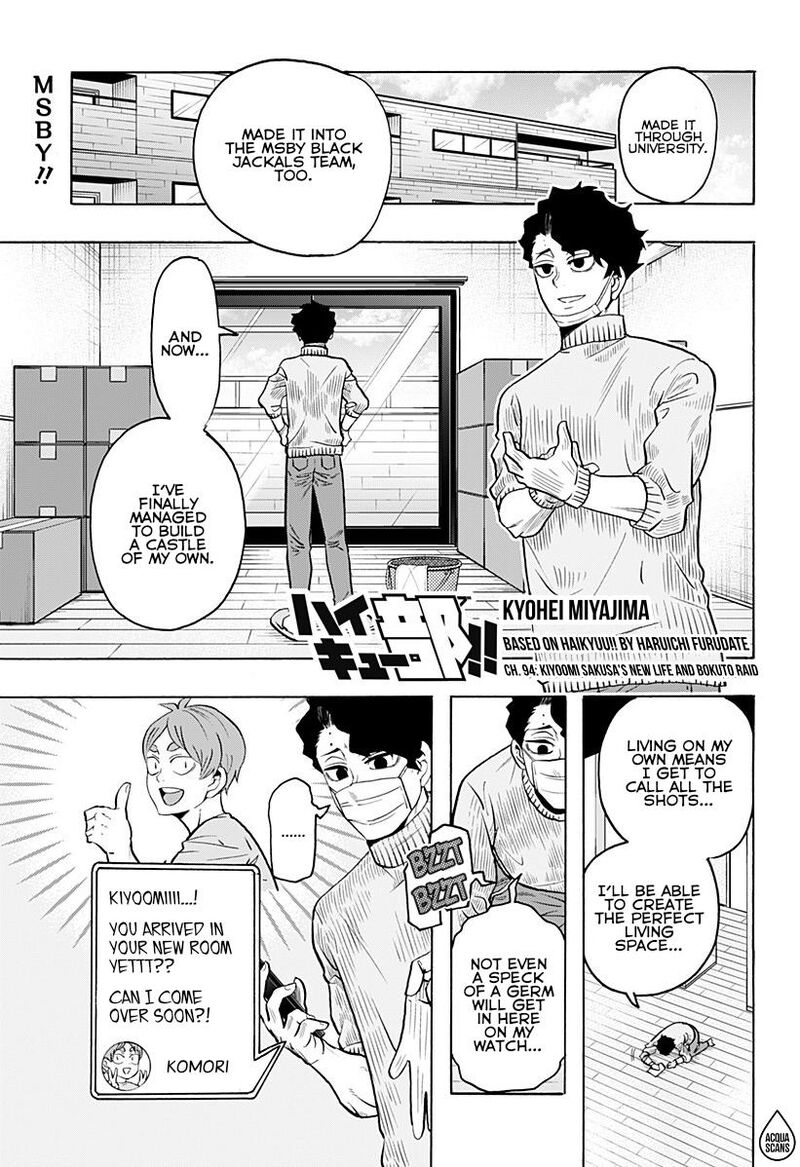 Haikyuu Bu Chapter 94 Page 1