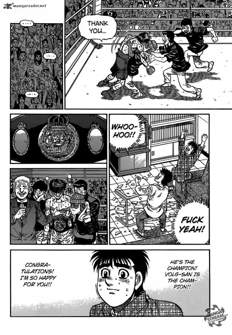 Hajime No Ippo Chapter 1007 Page 14