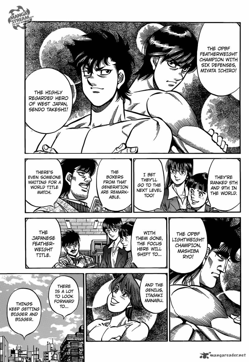 Hajime No Ippo Chapter 1010 Page 5