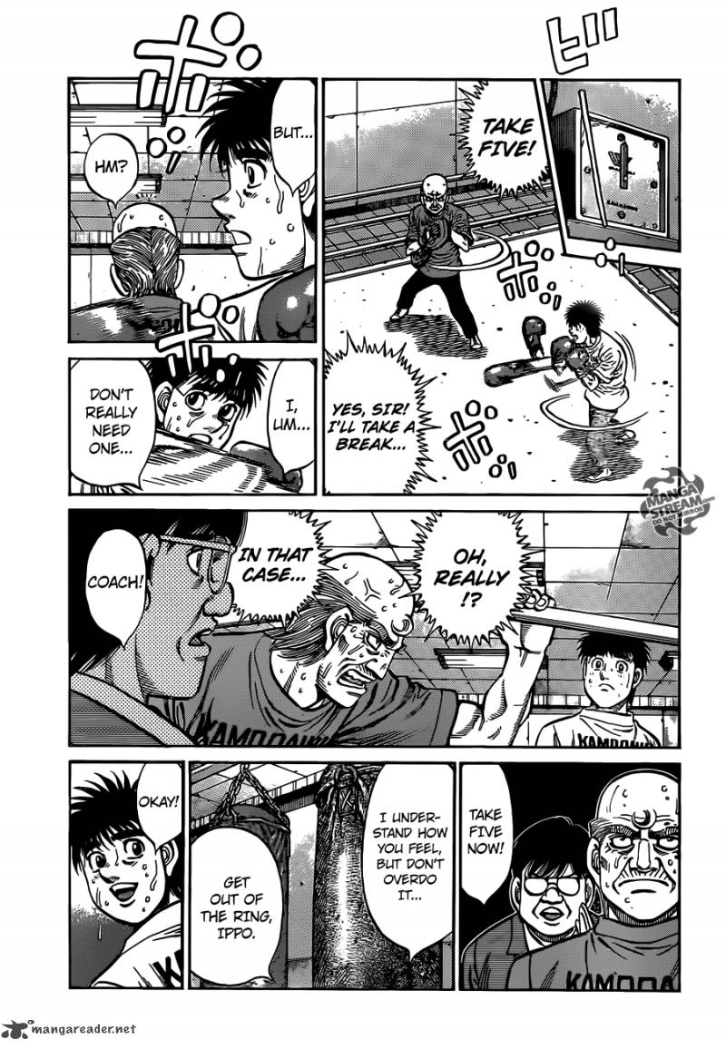 Hajime No Ippo Chapter 1012 Page 5