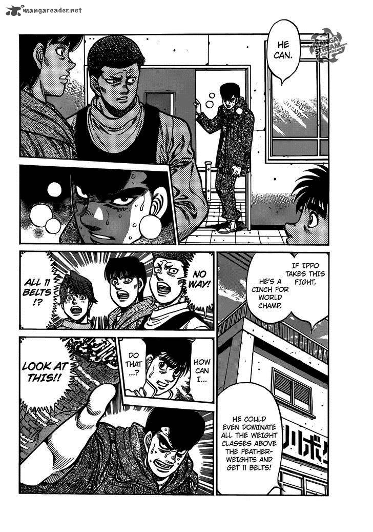 Hajime No Ippo Chapter 1013 Page 9