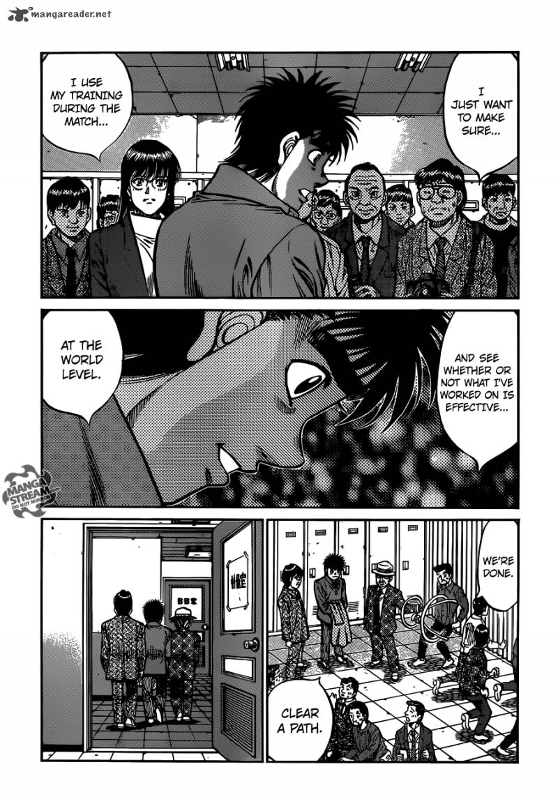 Hajime No Ippo Chapter 1020 Page 11