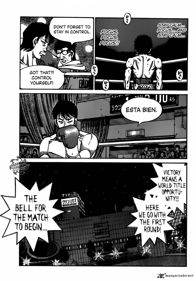 Hajime No Ippo Chapter 1032 Page 15