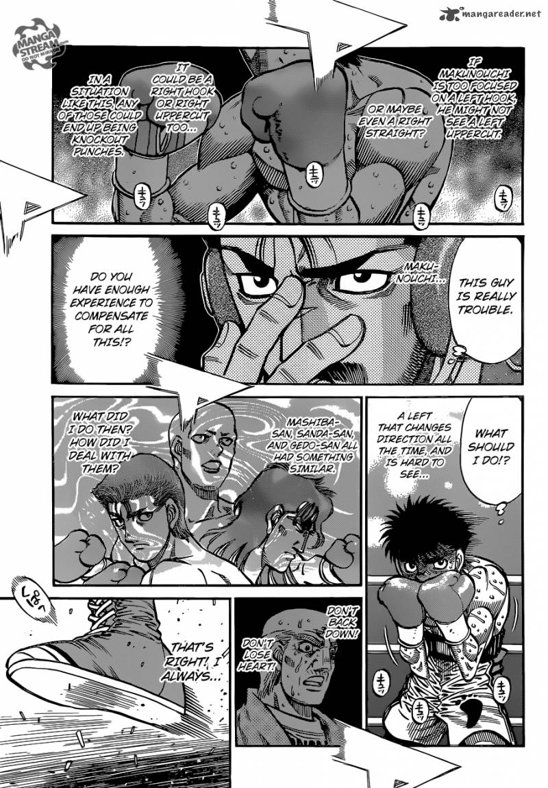 Hajime No Ippo Chapter 1051 Page 14