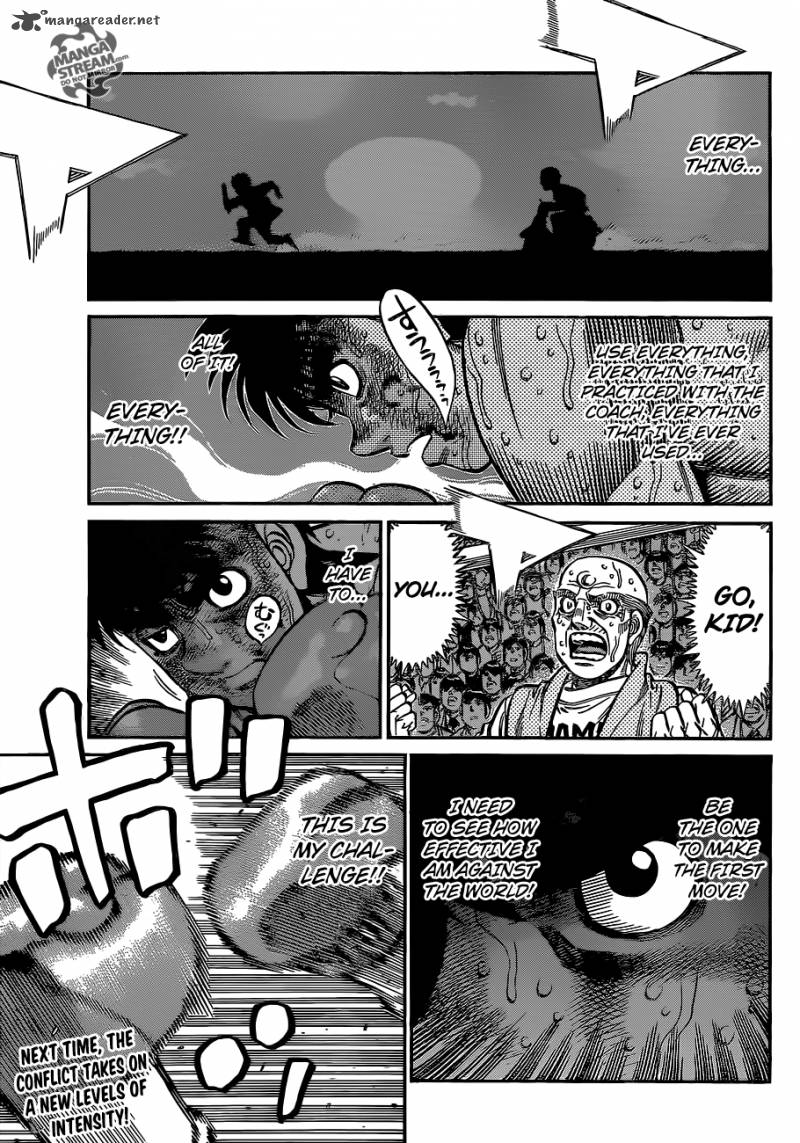 Hajime No Ippo Chapter 1058 Page 10