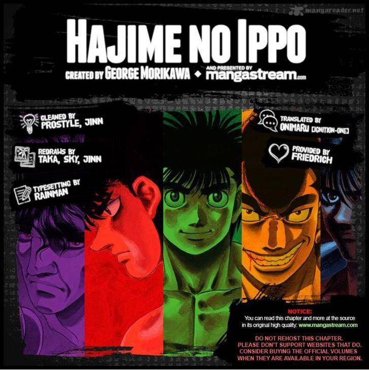 Hajime No Ippo Chapter 1062 Page 14