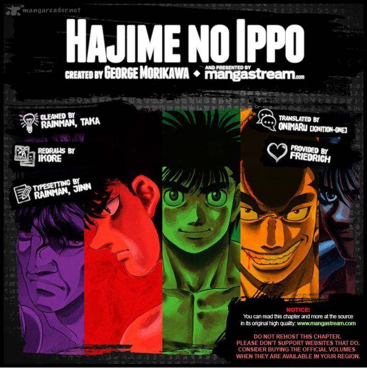 Hajime No Ippo Chapter 1080 Page 18