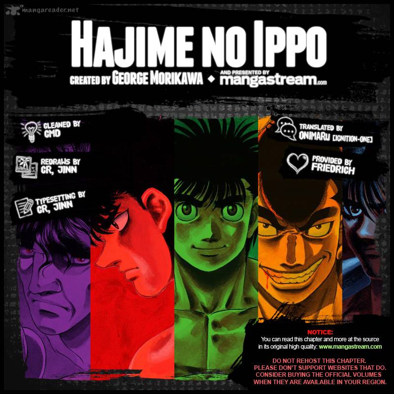 Hajime No Ippo Chapter 1081 Page 2