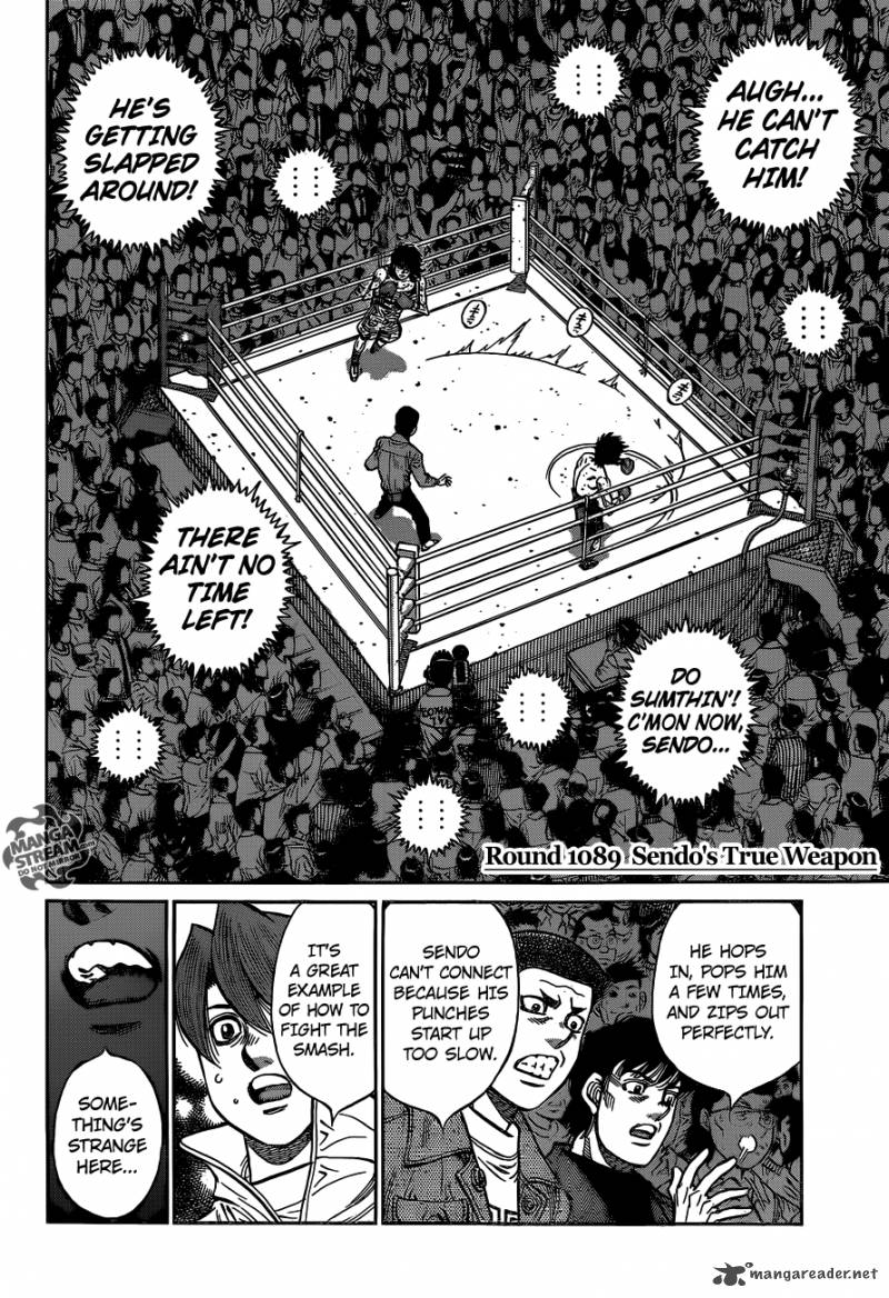 Hajime No Ippo Chapter 1089 Page 3