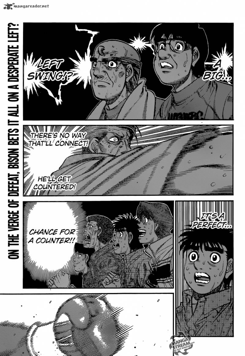 Hajime No Ippo Chapter 1112 Page 1