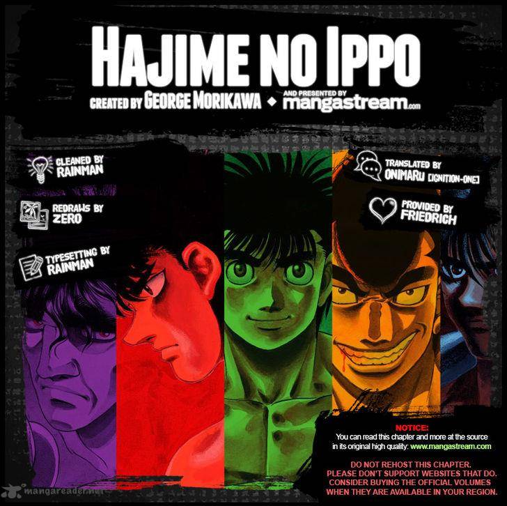 Hajime No Ippo Chapter 1135 Page 2