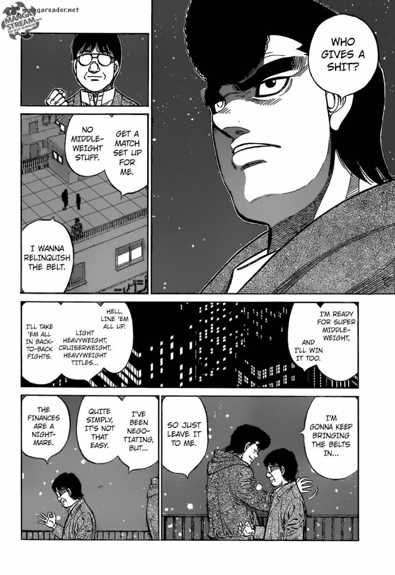 Hajime No Ippo Chapter 1146 Page 14