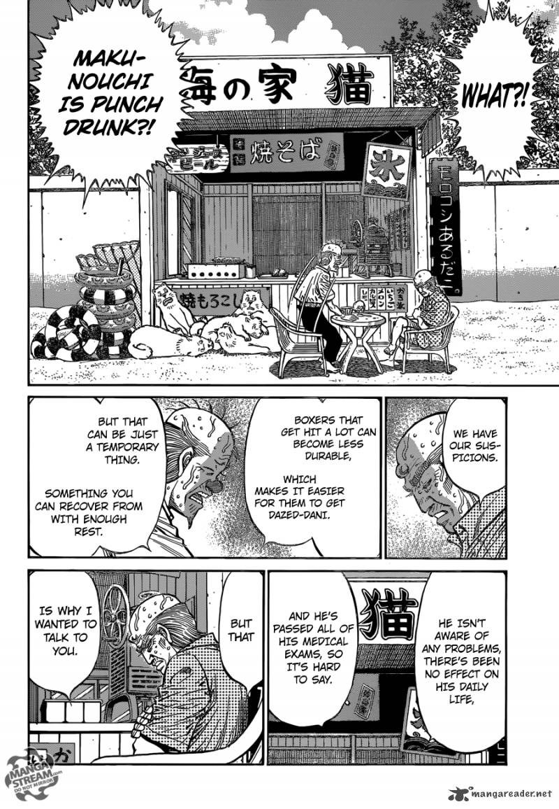 Hajime No Ippo Chapter 1155 Page 10
