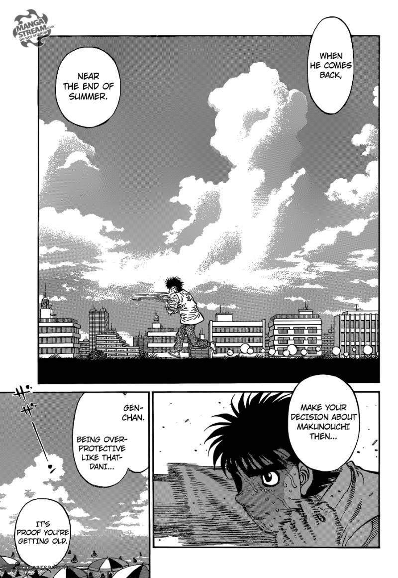 Hajime No Ippo Chapter 1155 Page 17