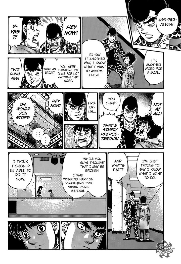 Hajime No Ippo Chapter 1172 Page 6