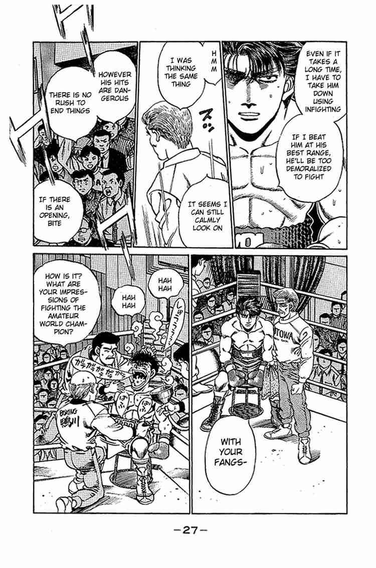 Hajime No Ippo Chapter 161 Page 4