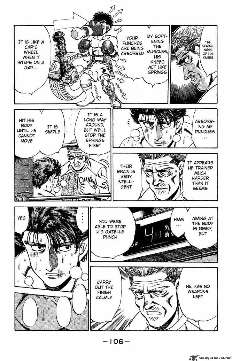 Hajime No Ippo Chapter 165 Page 4