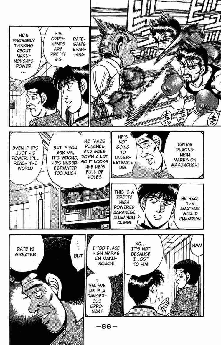 Hajime No Ippo Chapter 174 Page 4