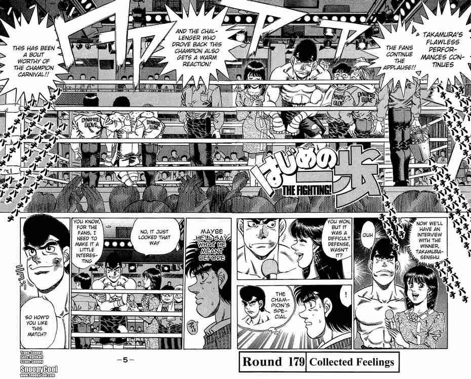 Hajime No Ippo Chapter 179 Page 5