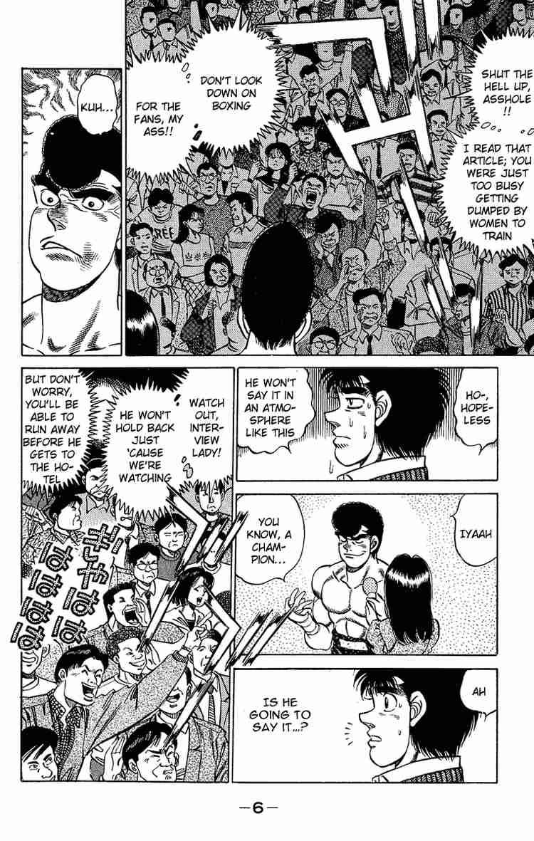 Hajime No Ippo Chapter 179 Page 6