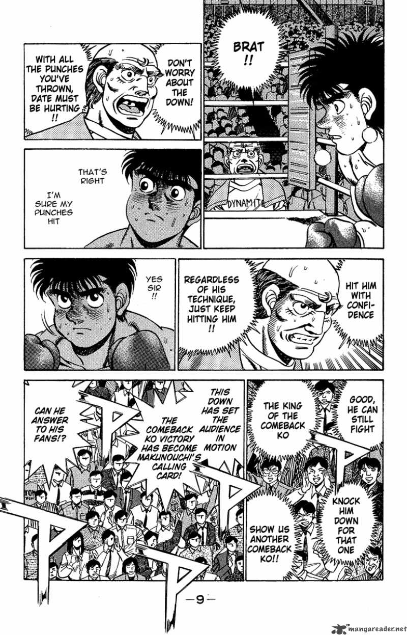 Hajime No Ippo Chapter 188 Page 8