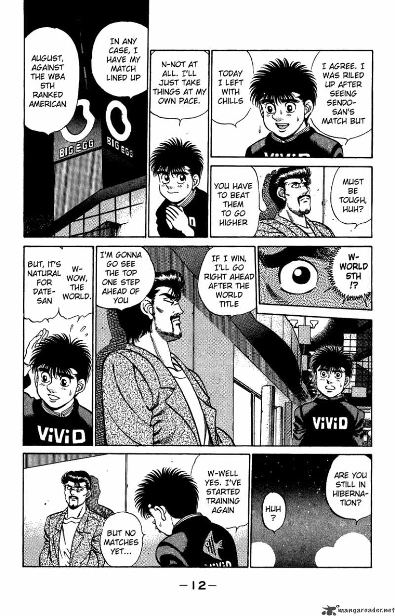 Hajime No Ippo Chapter 206 Page 12