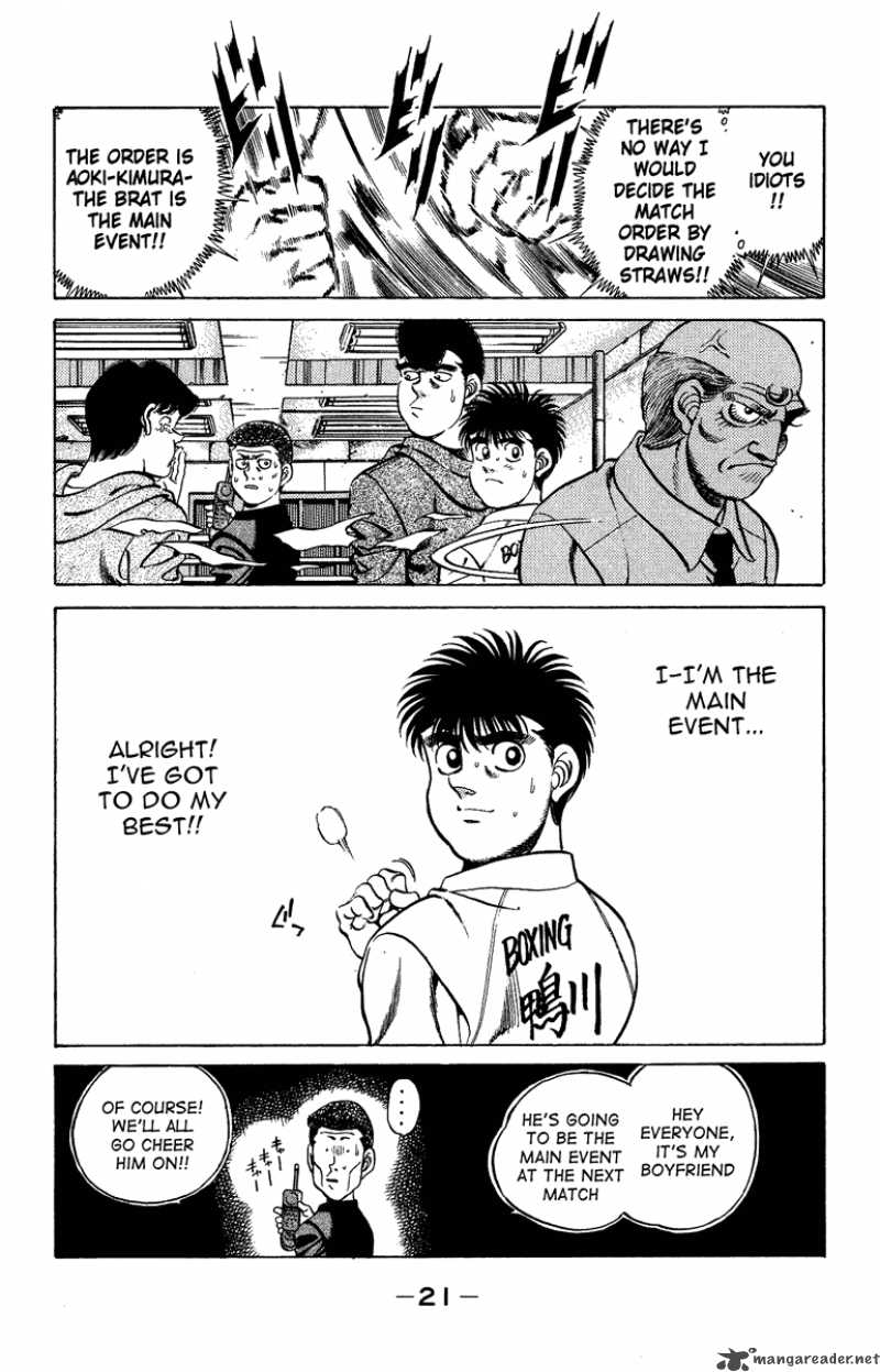 Hajime No Ippo Chapter 206 Page 21