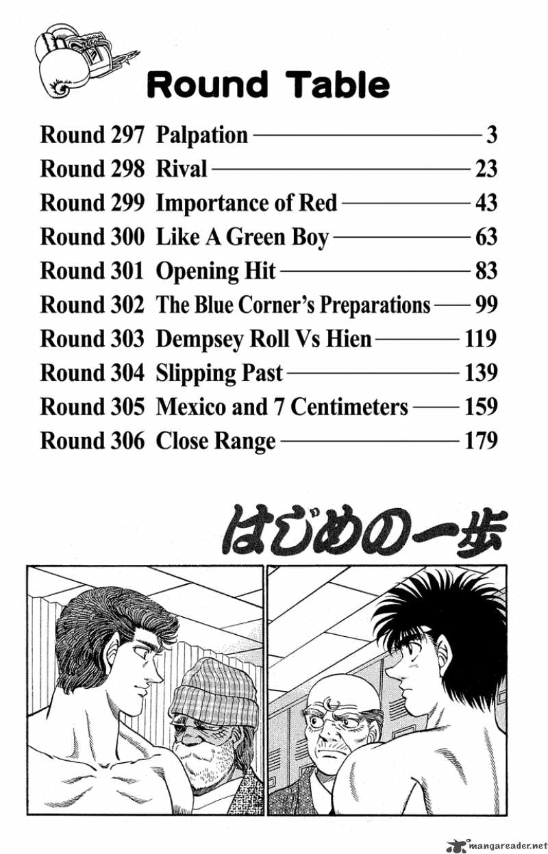 Hajime No Ippo Chapter 297 Page 3
