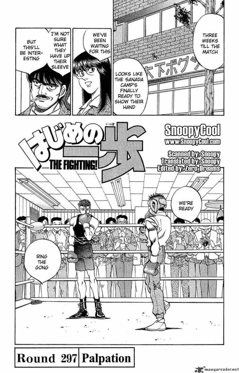 Hajime No Ippo Chapter 297 Page 4