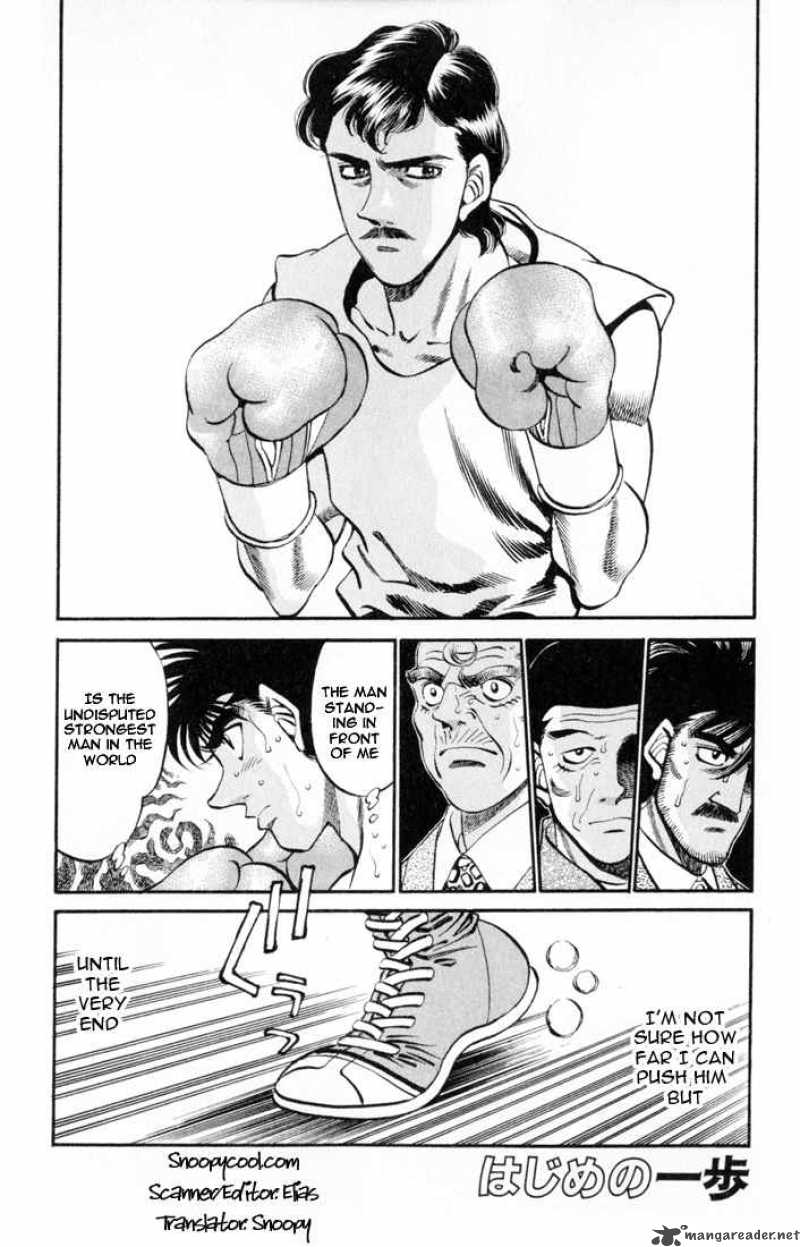 Hajime No Ippo Chapter 328 Page 1