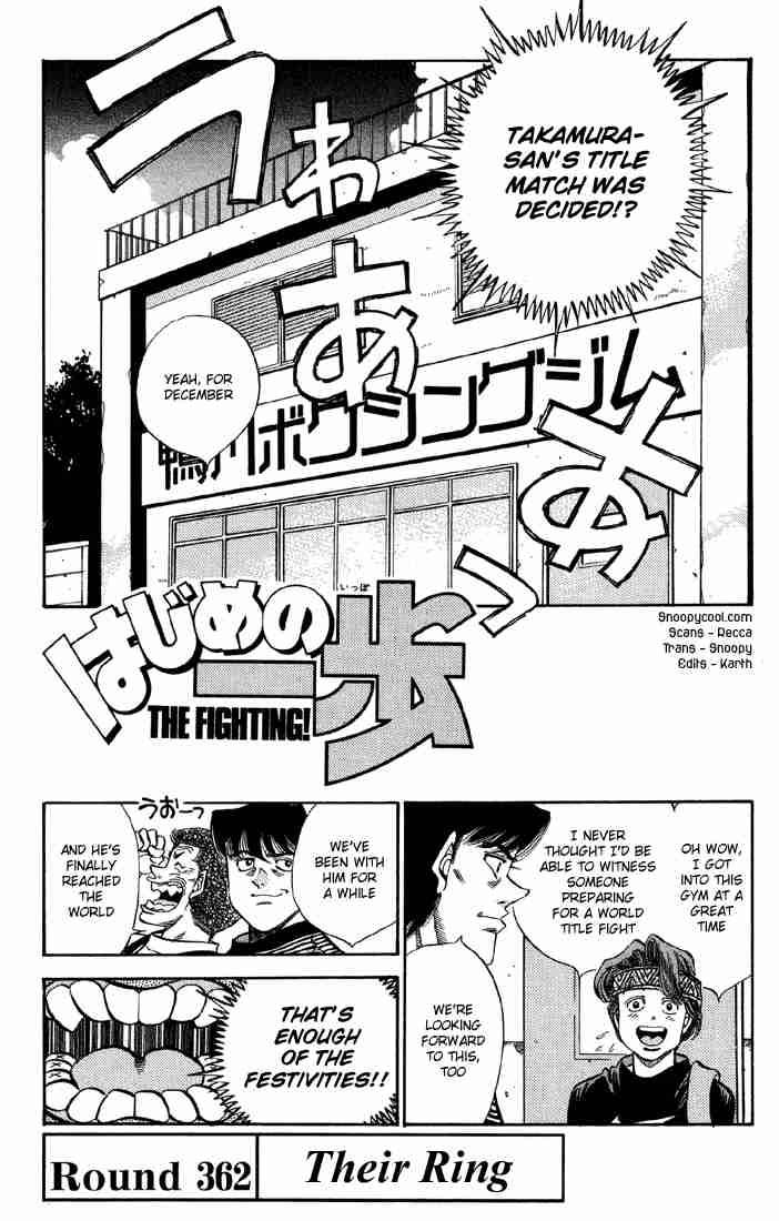 Hajime No Ippo Chapter 362 Page 4