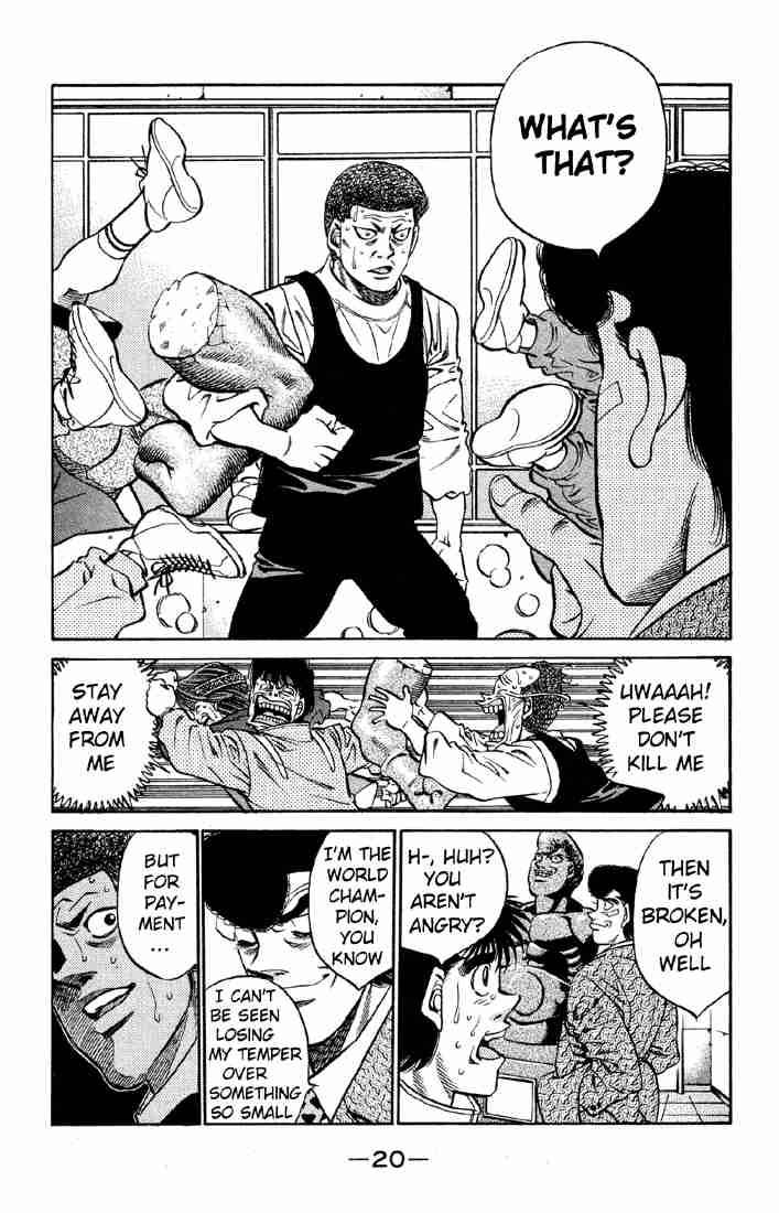 Hajime No Ippo Chapter 398 Page 21